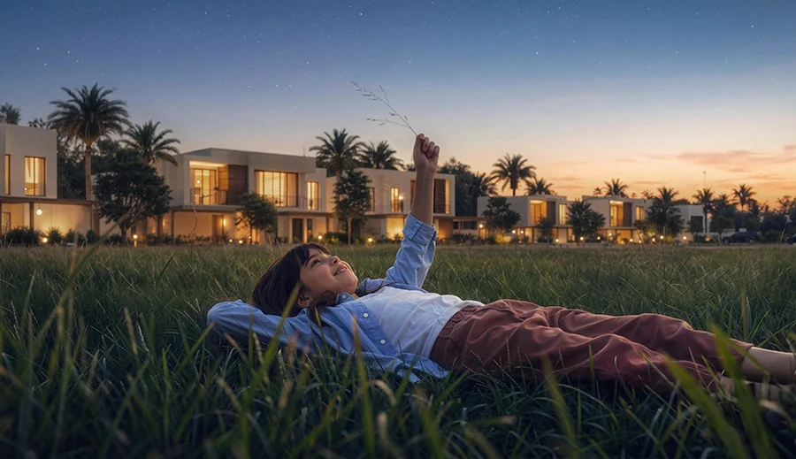 Al Ghadeer Gardens Phase 2 by Aldar — Luxury Townhouses and Villas in Dubai